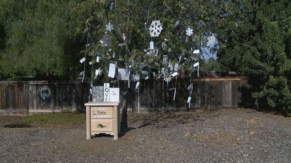 PHOTO: The Wishing Tree is located in a neighborhood of Vista, California.