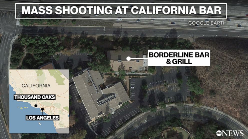 Thousand Oaks shooting leaves 12 people dead and 18 injured - Los