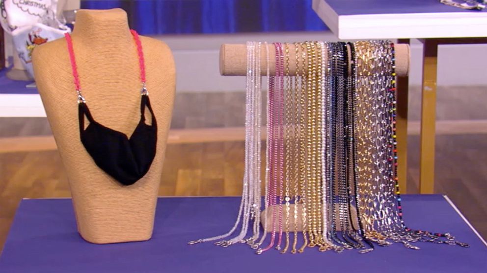 PHOTO: Mixology Adult Mask Chains featured as a part of Whoopi Goldberg's Favorite Things for her birthday.