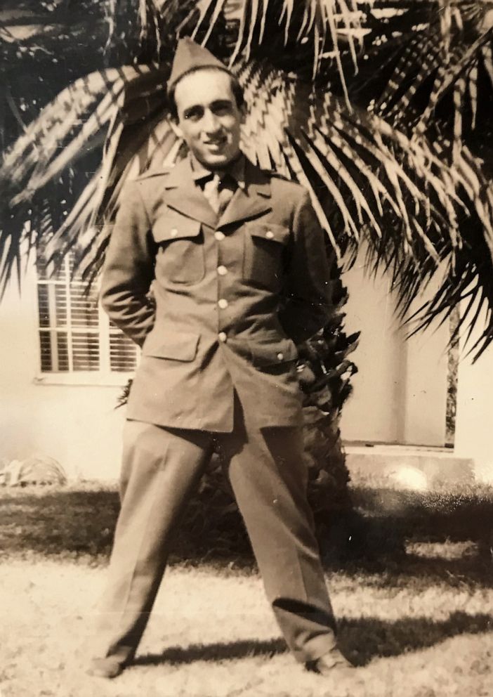 PHOTO: Onofrio Zicari, 96, of Las Vegas, Nevada, fought with the 5th Amphibious Brigade, 5th Wave on D-Day. He also fought through France, Belgium and Luxembourg. 