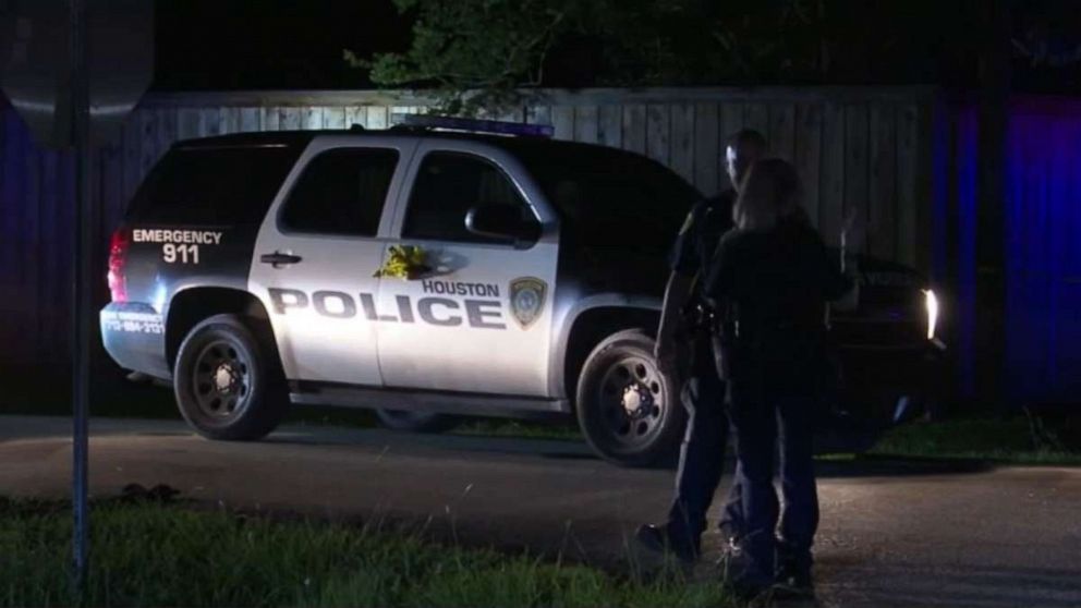 PHOTO: A man made a grisly discovery when he found a dead body in a ditch after going to investigate why dogs wouldn’t stop barking overnight near his home in a northeast suburban neighborhood of Houston, Texas, at approximately 3:30 a.m. on May 22.