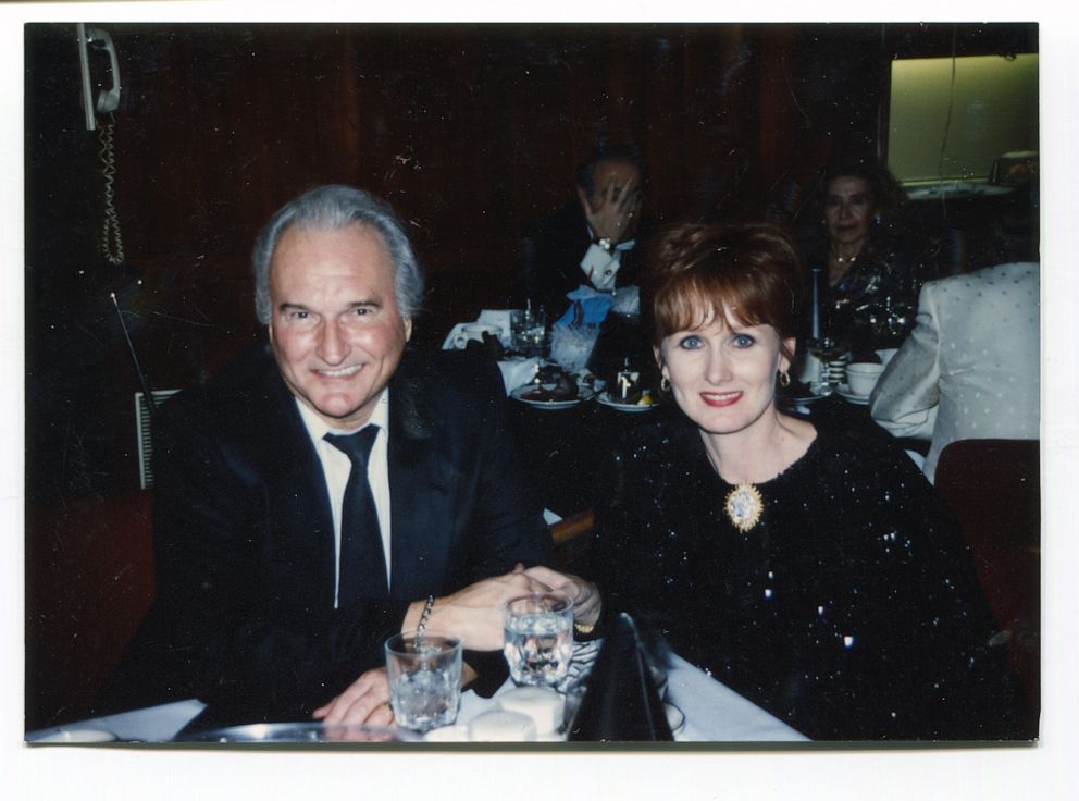 PHOTO: Margaret Rudin pictured with Ron Rudin in 1991.