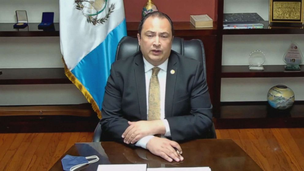 PHOTO: Guatemalan Foreign Minister Mario Adolfo Búcaro Flores.