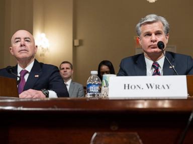 Mayorkas, Wray draw fire for declining to testify in public at threats hearing