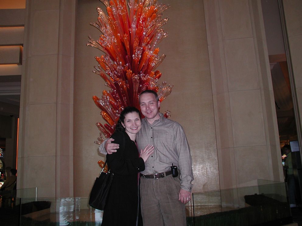 PHOTO: Melanie and Bill McGuire pictured in Atlantic City, New Jersey at an unknown date.