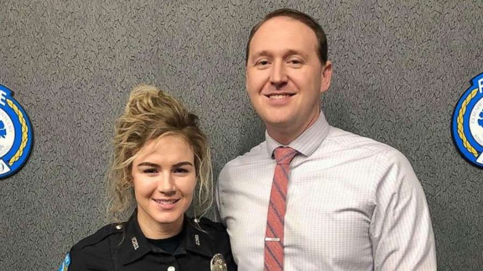 PHOTO: Detective Chase McKeown and his wife, Officer Nicole McKeown, are pictured in this undated image. They thwarted an attempted robbery at a Louisville Raising Cane's Chicken Fingers on Saturday, Feb. 15, 2020.