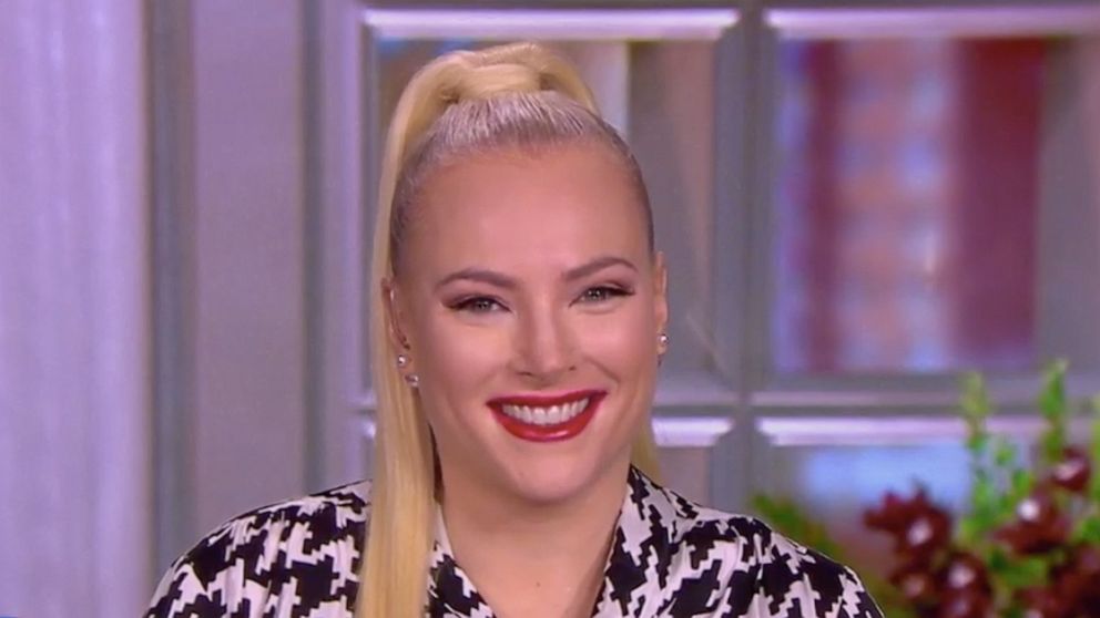PHOTO: "The View" co-host and new mother Meghan McCain returns to the daytime talk show following her maternity leave on Monday, Jan. 4, 2021.