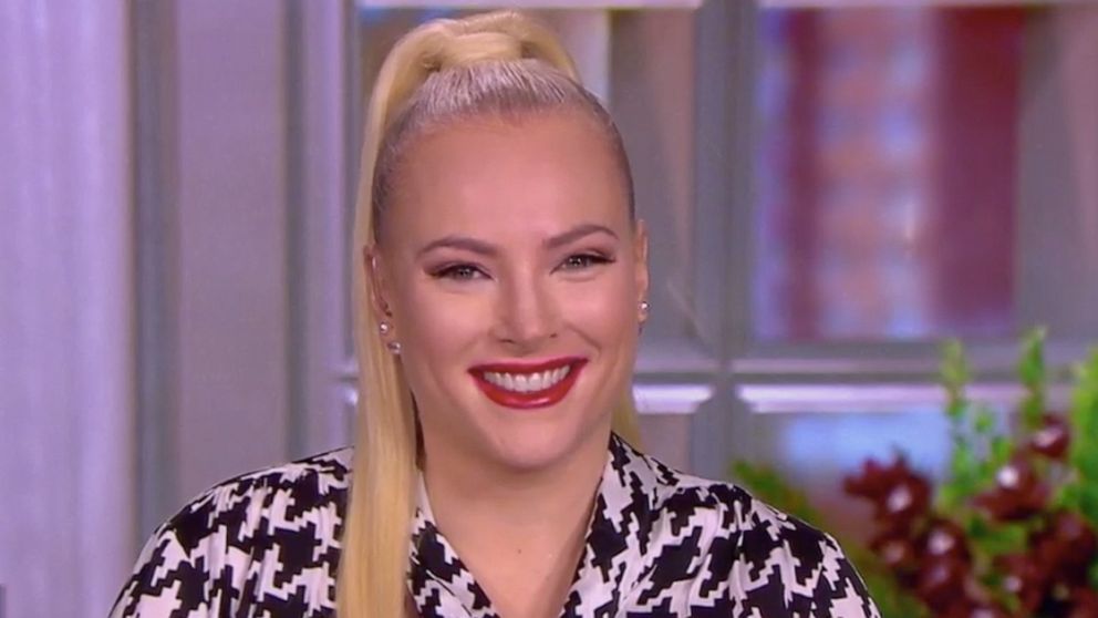 PHOTO: "The View" co-host and new mother Meghan McCain returns to the daytime talk show following her maternity leave on Monday, Jan. 4, 2021.