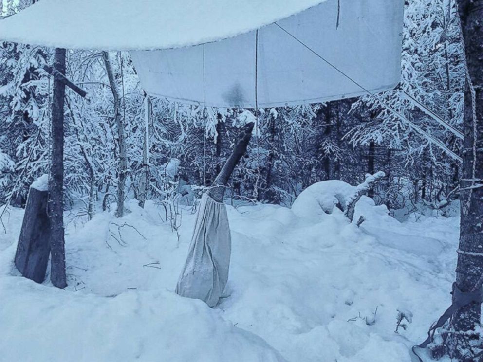 PHOTO: Jennifer Hawks of Willow, Alaska is normally able to store her meat for a year in her yard -- but a warming climate is changing that way of life for her.