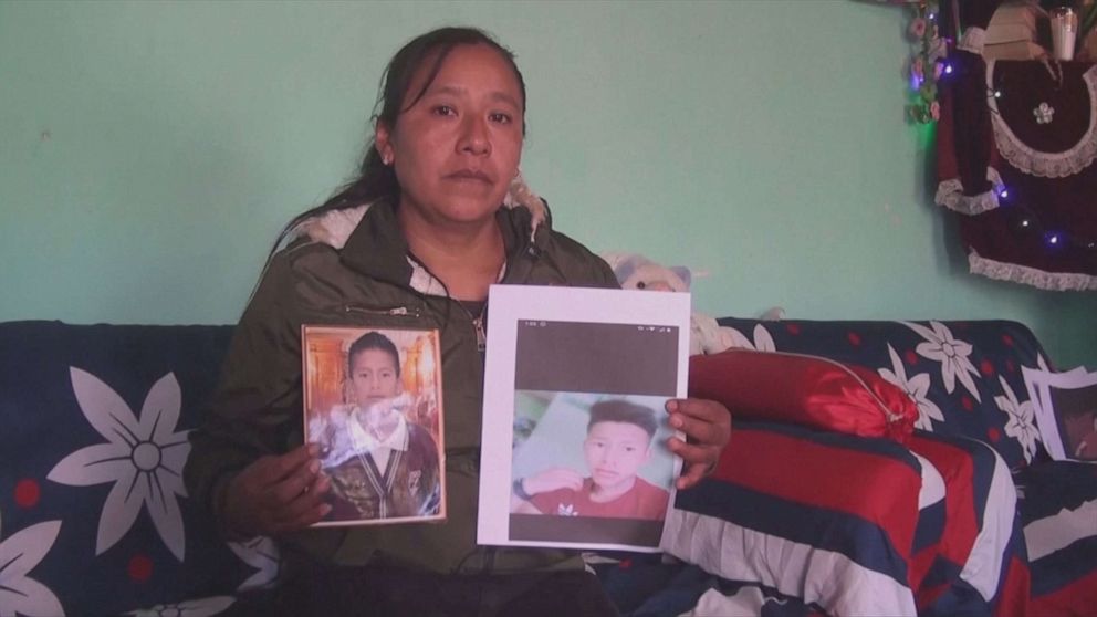 PHOTO: Yolanda Valencia, the mother of Jair and Giovanni Olivares who were found dead in a trailer on June 27.