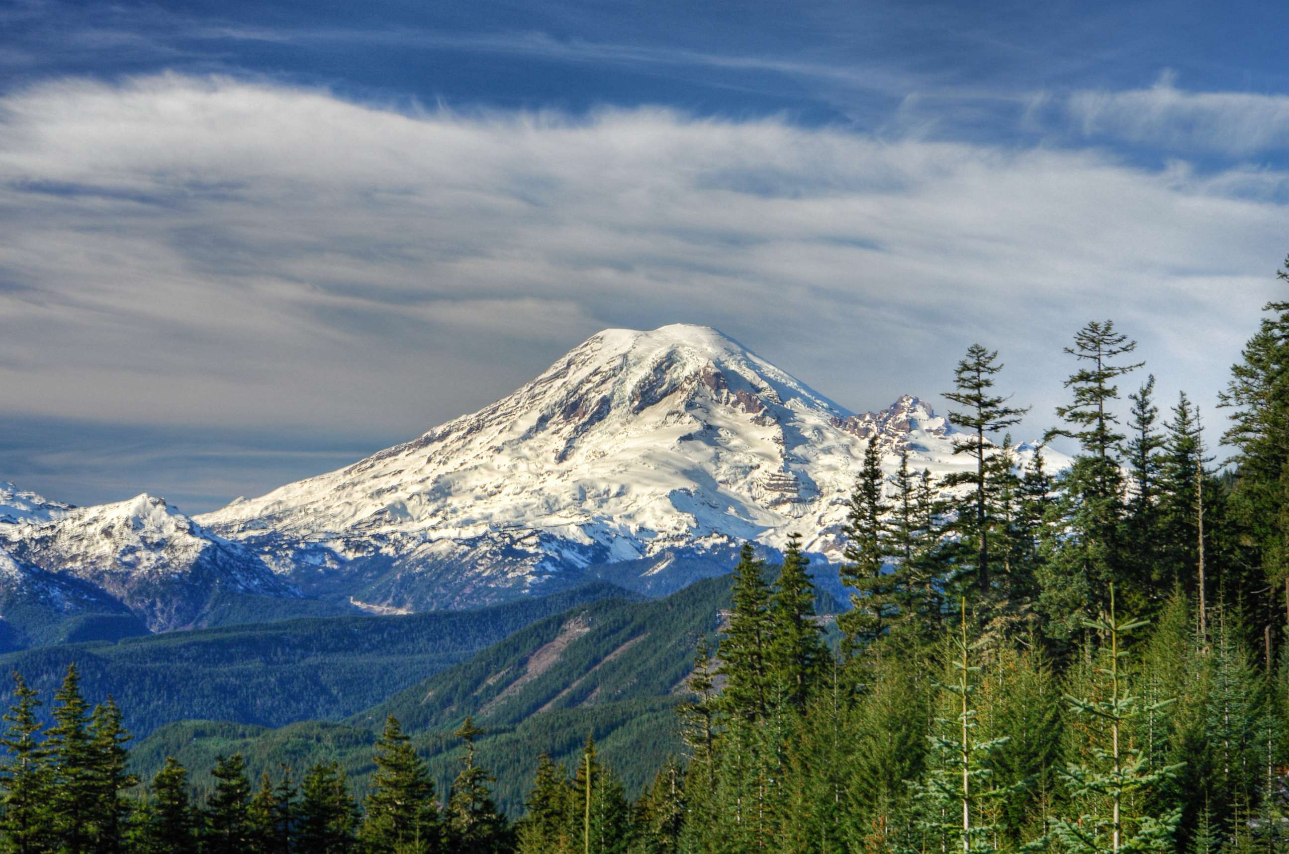 PHOTO: Mount Rainier in Washington. 