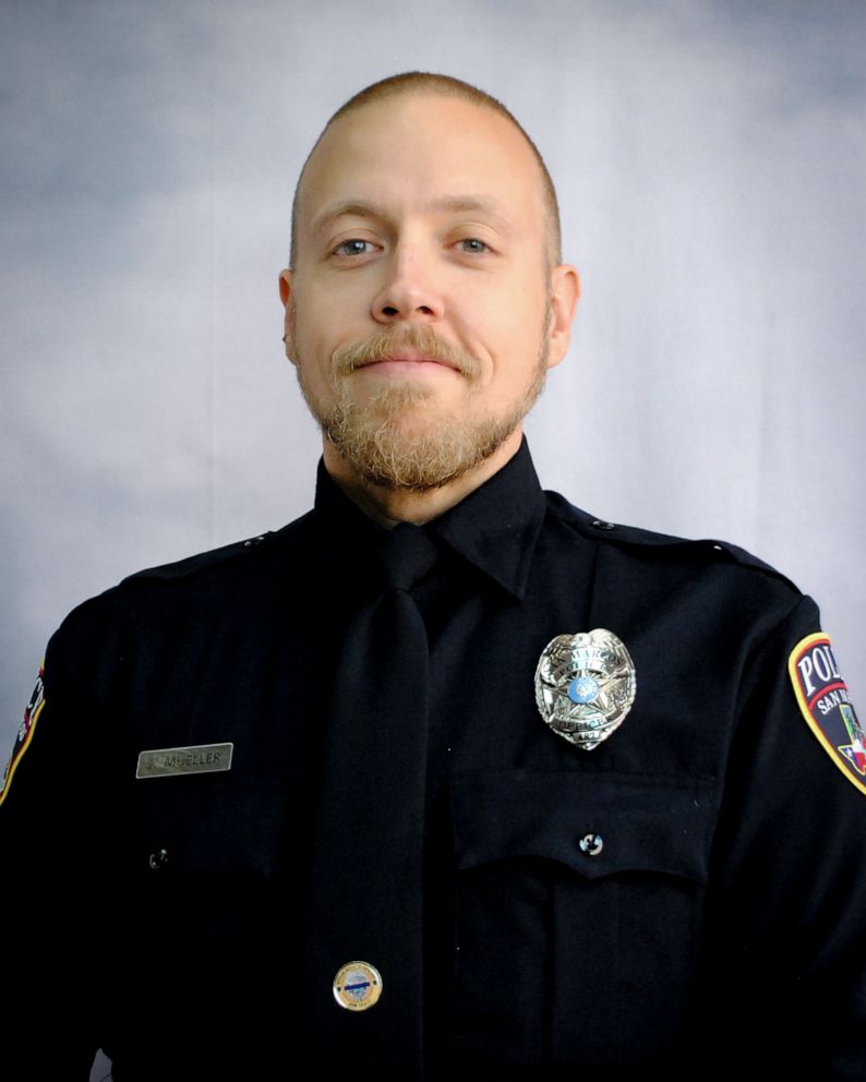 PHOTO: San Marcos Police officer Justin Mueller.