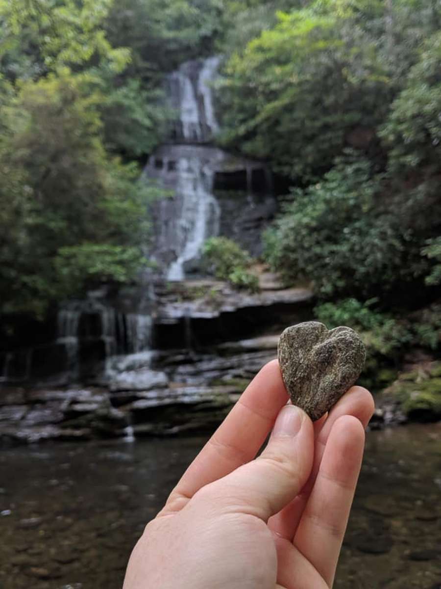 PHOTO: Park Rangers from Great Smoky Mountains National Park shared a photo of a rock that was returned by a former visitor.