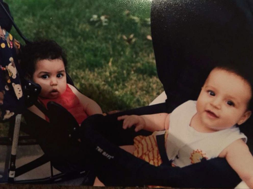 PHOTO: College roommates Nissma Bencheikh (left) and Roaya Jannatipour (right) found out that their mothers were best friends and that they knew each other as babies.