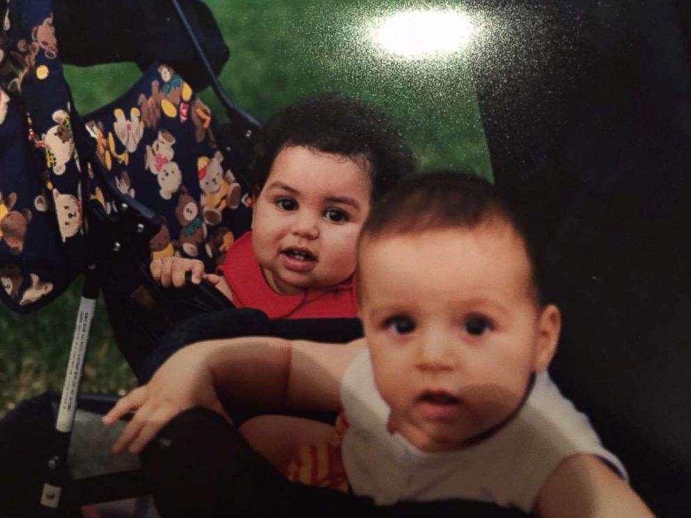 PHOTO: College roommates Nissma Bencheikh (left) and Roaya Jannatipour (right) found out that their mothers were best friends and that they knew each other as babies. 