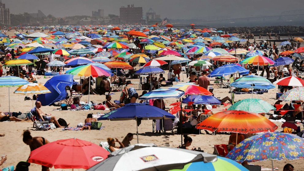 Heat wave in Northeast and the East Coast bringing record temperatures