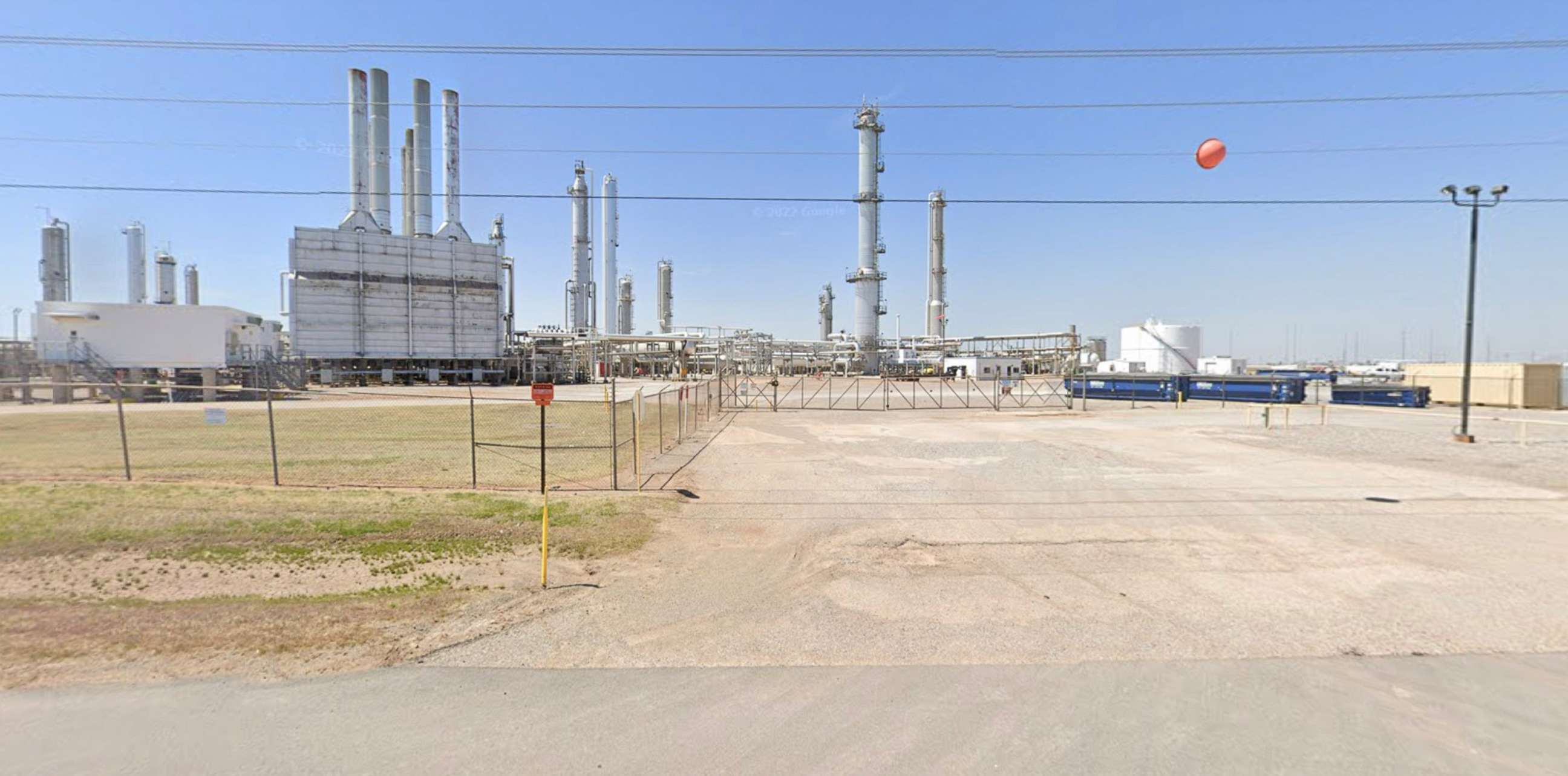 PHOTO: ONEOK Gas Plant in Medford, Okla. 