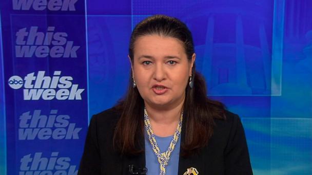Oksana Markarova, Ambassador of Ukraine to the United States speaks with ABC News while appearing on This Week, May 11, 2025.