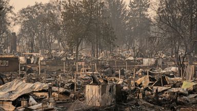 19 Dead As West Coast Wildfires Rage And Cause World S Worst Air Quality Abc News