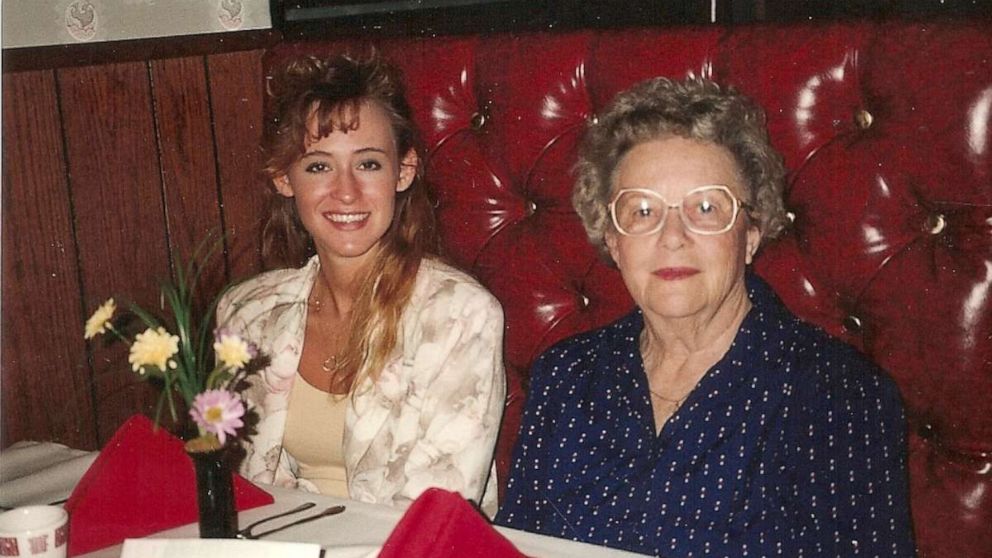 PHOTO: Paige Birgfeld pictured with her grandmother in 1993.