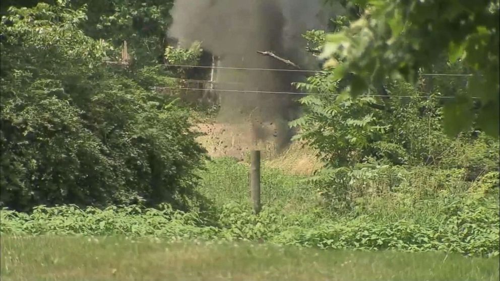 PHOTO: Authorities have made an arrest in the case of the mysterious booms that had been going off in the middle of the night in Bucks County, Pennsylvania.