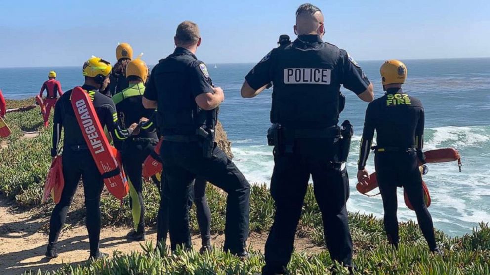 PHOTO: A police chase began at approximately 3:30 p.m. on June 30 near Santa Cruz, California, when authorities were responding to reports of a man shooting a handgun in the air near Davenport, California, according to Santa Cruz County Sheriff’s Office.