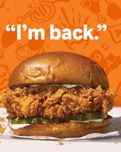 The Popeyes Chicken Sandwich is Back