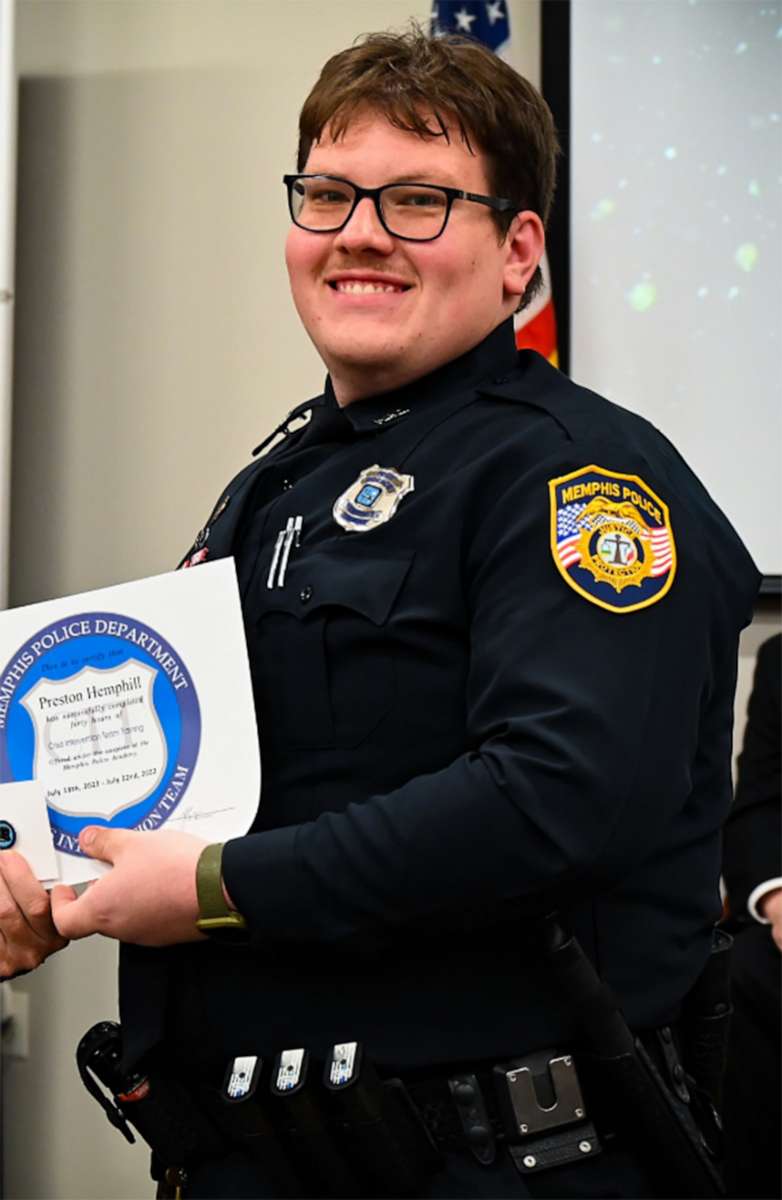 PHOTO: Memphis police officer Preston Hemphill.