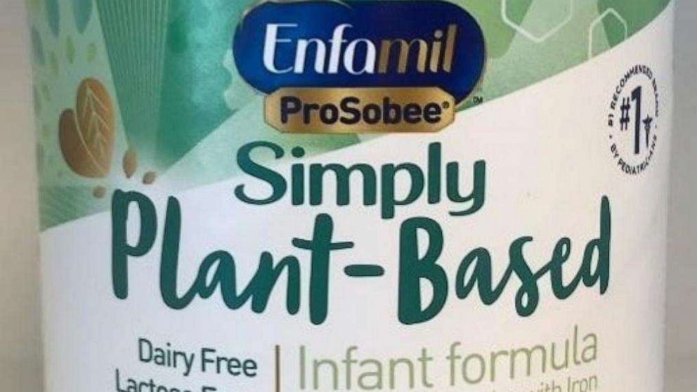 PHOTO: Reckitt, a British consumer goods company, said it would recall two batches of plant-based infant formula they produce on Monday, Feb. 20, 2023, due to "a possibility of cross-contamination with Cronobacter sakazakii."