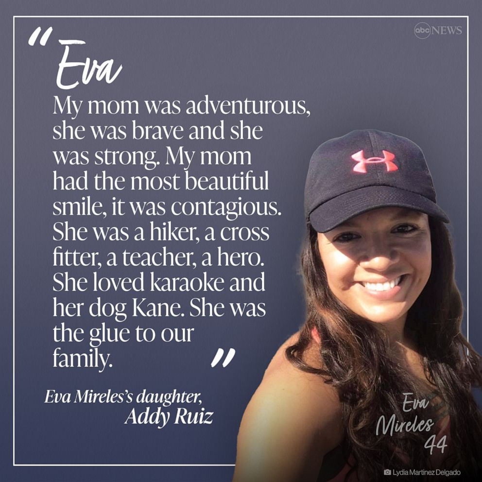Addy Ruiz on her mother, Eva Mireles, who was killed in the Uvalde school shooting.