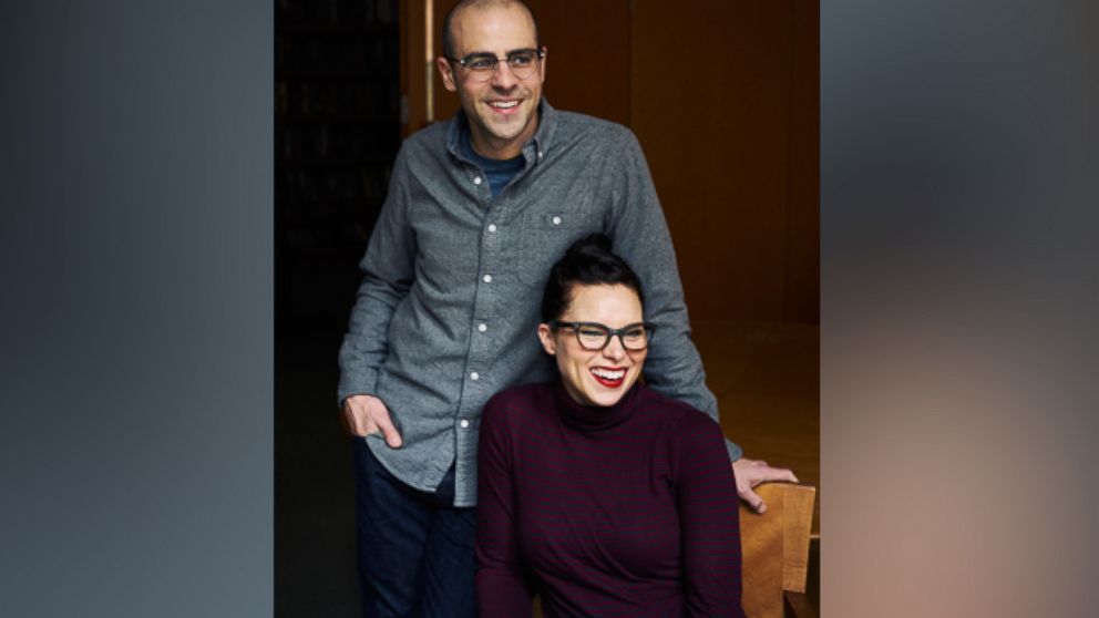PHOTO: Philip and Erin Stead, the author-illustrator duo who expanded notes left by Samuel Clemens into "The Purloining of Prince Oleomargarine," in New York, Jan. 17, 2017. 