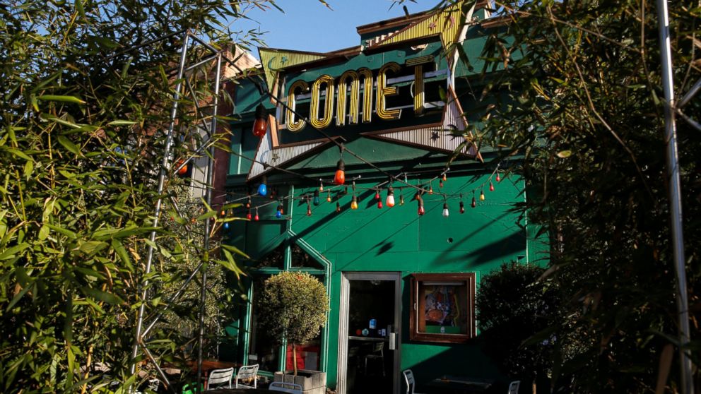The Comet Ping Pong pizza restaurant in Washington, Dec. 5, 2016. The pizzeria vowed on Monday to stay open despite a shooting incident sparked by a fake news report that it was fronting a child sex ring run by Democratic presidential candidate Hillary Clinton.