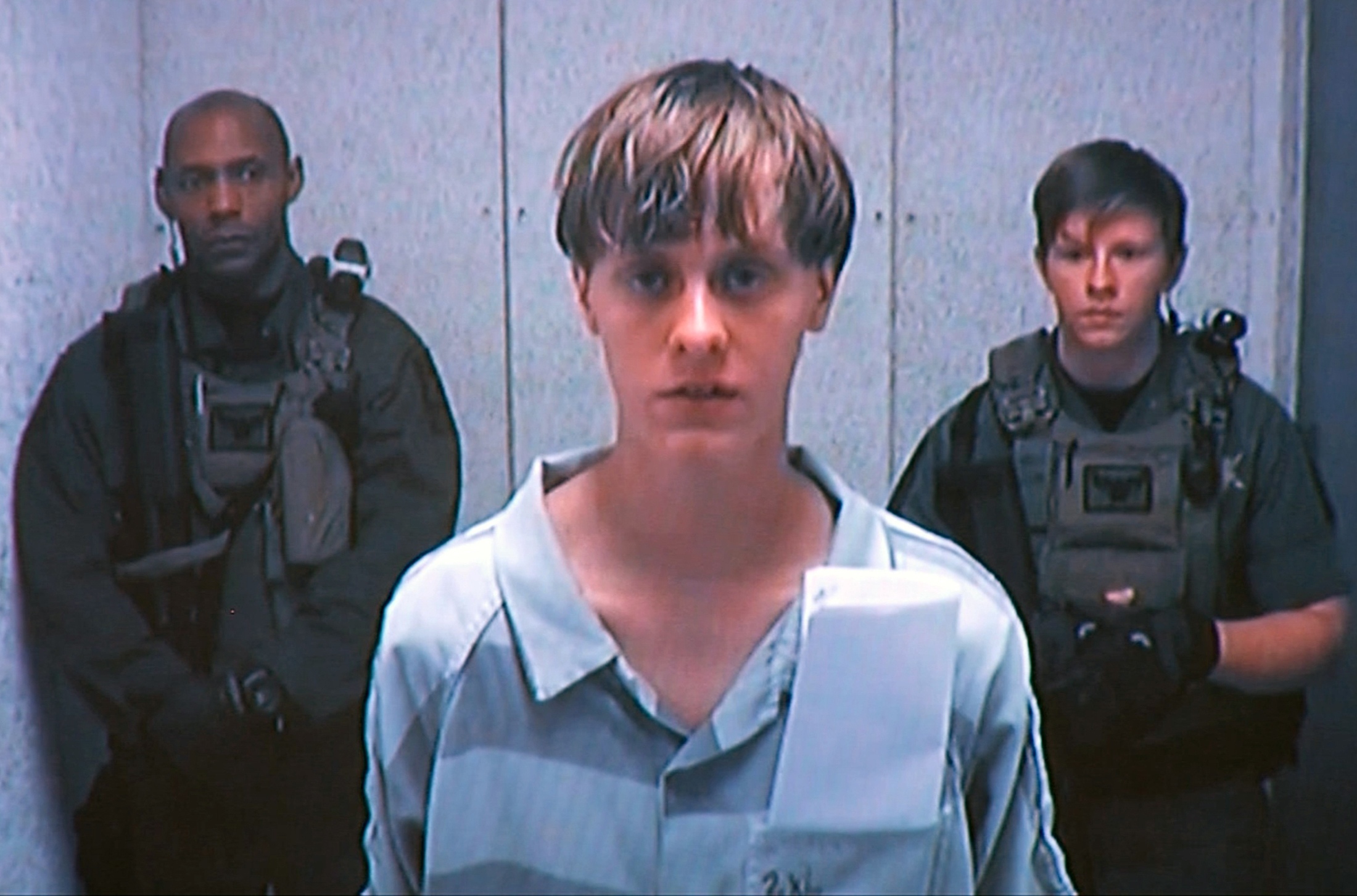 PHOTO: Dylann Roof appears at his bond hearing in Charleston, S.C., June 19, 2015, in a still image from video.