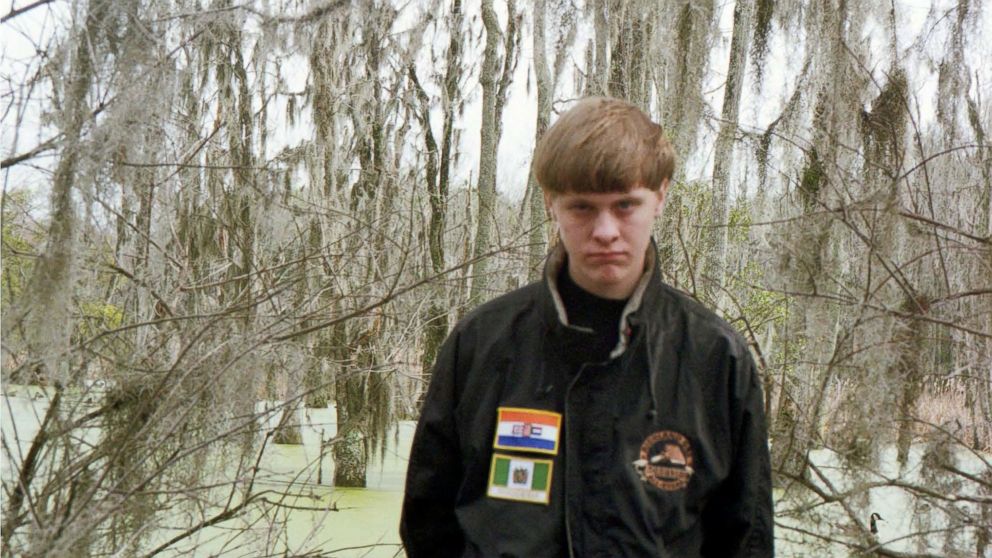 Dylann Roof is seen in a U.S. District Court of South Carolina evidence photo which was originally taken from Roof's website.