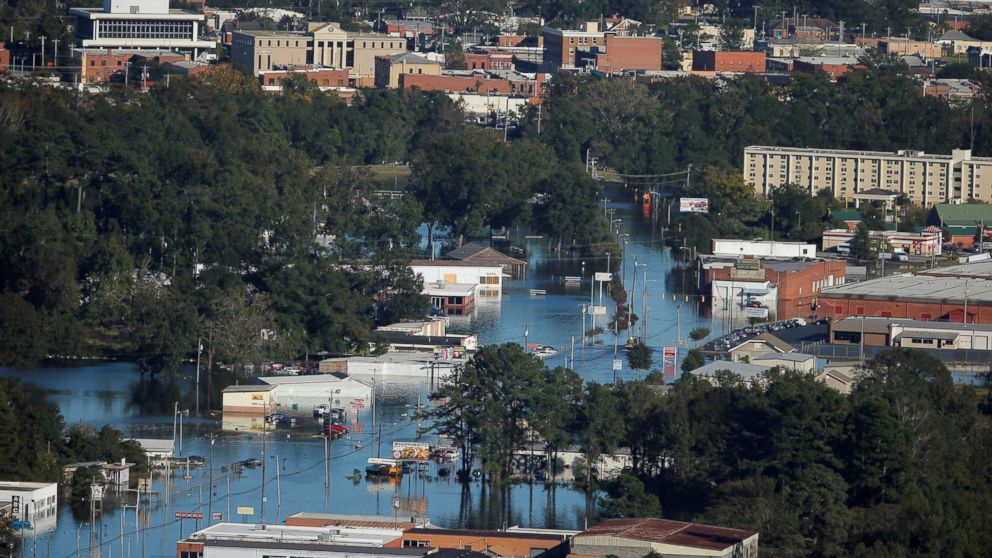 Hurricane Matthew in the Carolinas: October 8, 2016