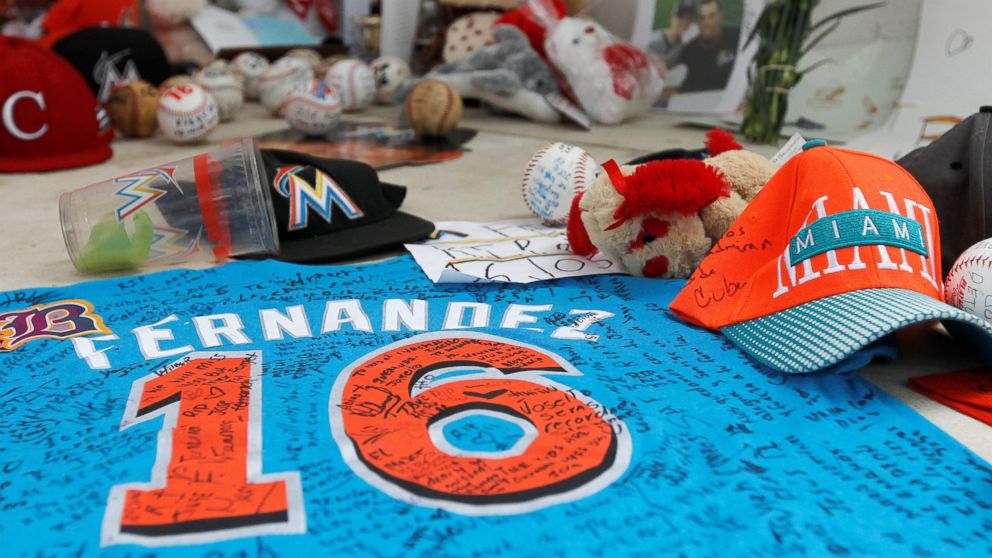 Marlins Pay Tribute to Jose Fernandez by Wearing No. 16 Jersey