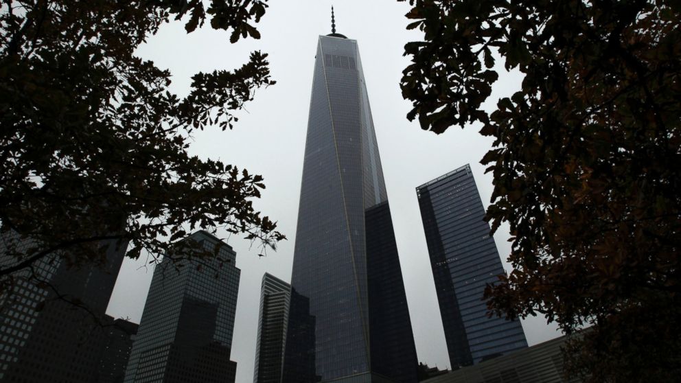 PHOTO: General view of the One World Trade Center in New York, Nov. 1, 2014.