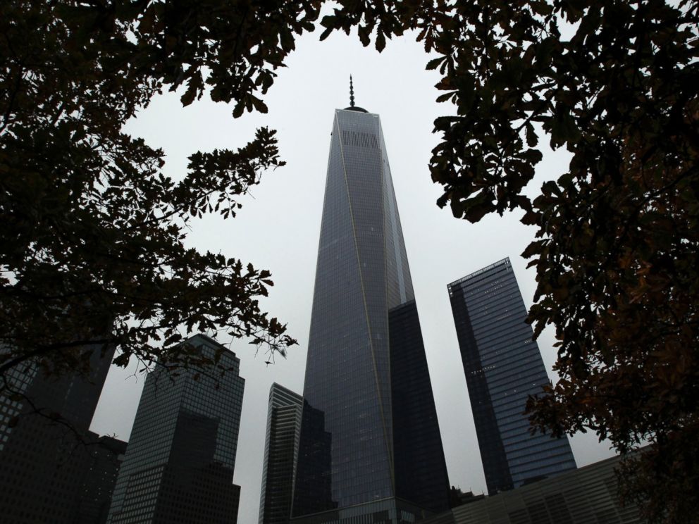 PHOTO: General view of the One World Trade Center in New York, Nov. 1, 2014.