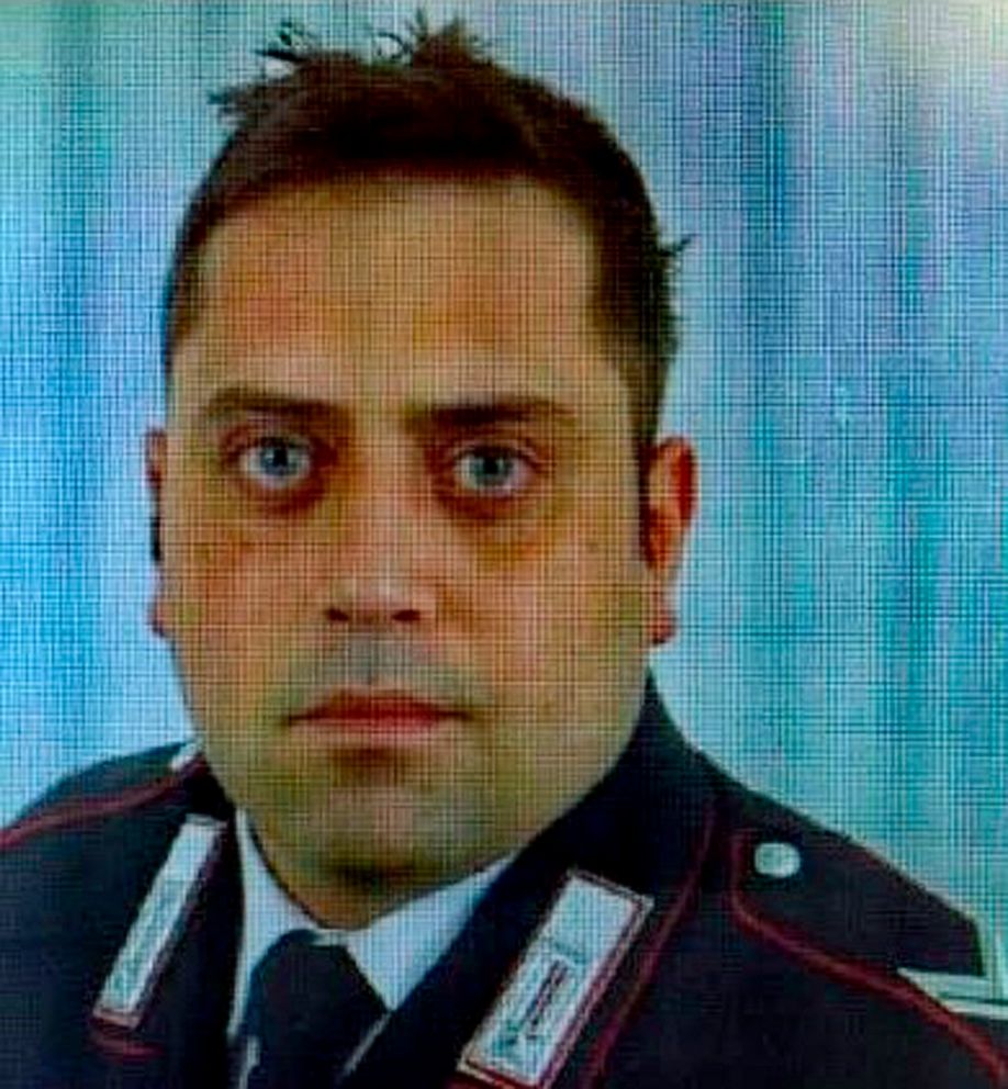 PHOTO: Mario Cerciello Rega, 35, who was stabbed to death in Rome, July 26, 2019. 