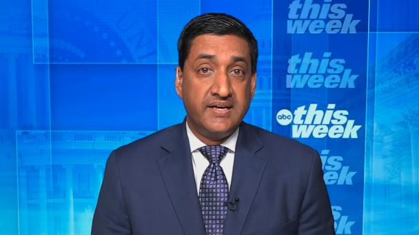 Rep. Ro Khanna speaks with ABC News while appearing on This Week, May 18, 2025.