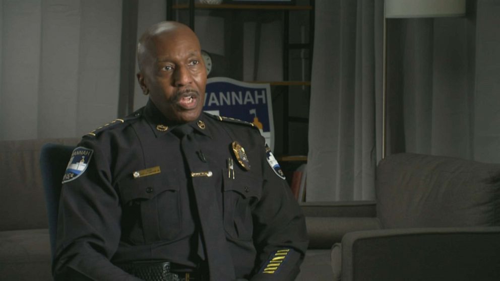 PHOTO: In Georgia, Savannah Police Department Chief Roy Minter speaks about training officers to de-escalate situations.