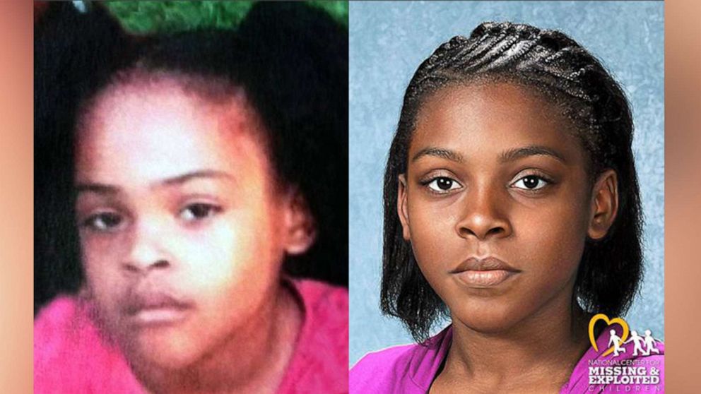 PHOTO: Relisha Rudd vanished in Washington, D.C., on March 19, 2014. Forensic artists with the National Center for Missing & Exploited Children created this progression image for what she may look like in 2020.