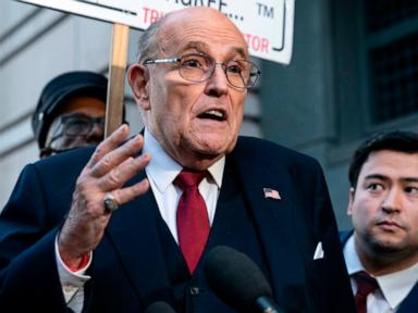 Rudy Giuliani files for bankruptcy after 8M defamation judgment
