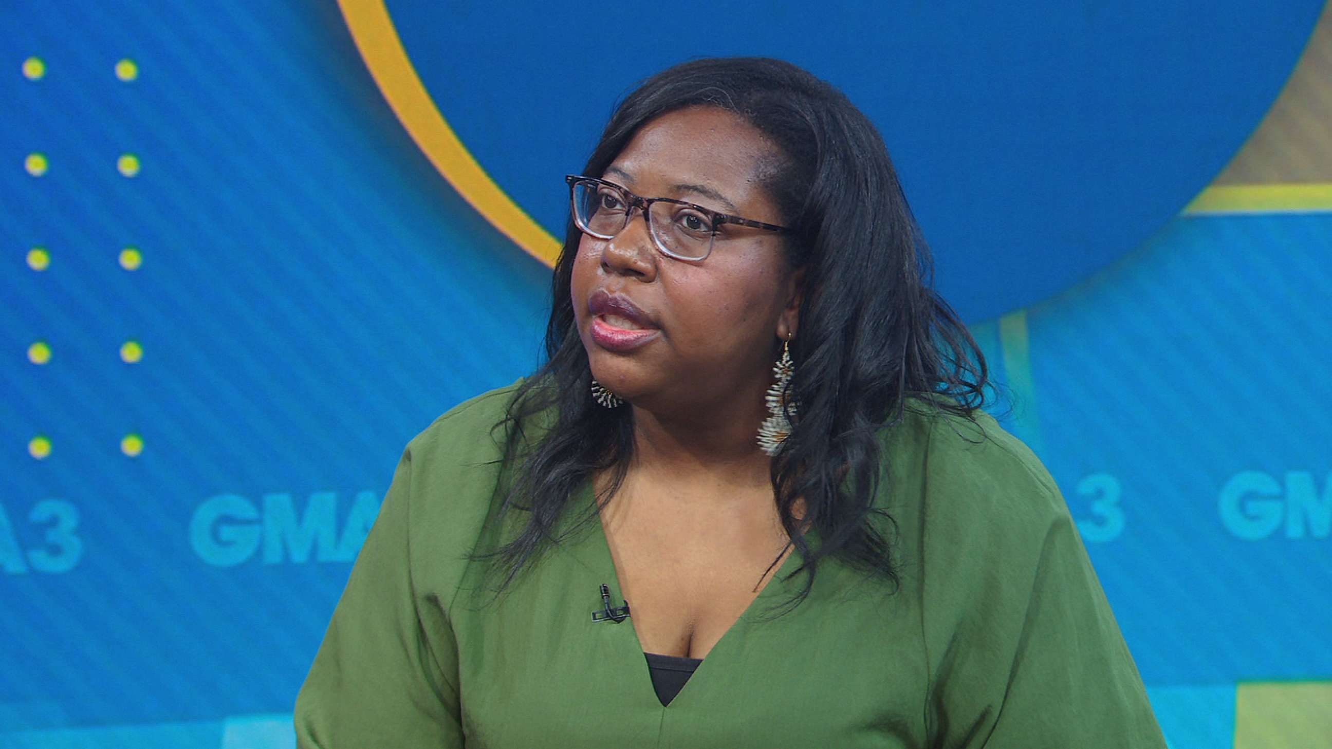 PHOTO: Minnesota State Representative Ruth Richardson joins GMA3 to discuss the work to establish the Office of Missing and Murdered Black Women and Girls, Mar. 17, 2023.