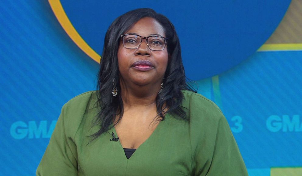 PHOTO: Minnesota State Representative Ruth Richardson joins GMA3 to discuss the work to establish the Office of Missing and Murdered Black Women and Girls, Mar. 17, 2023.