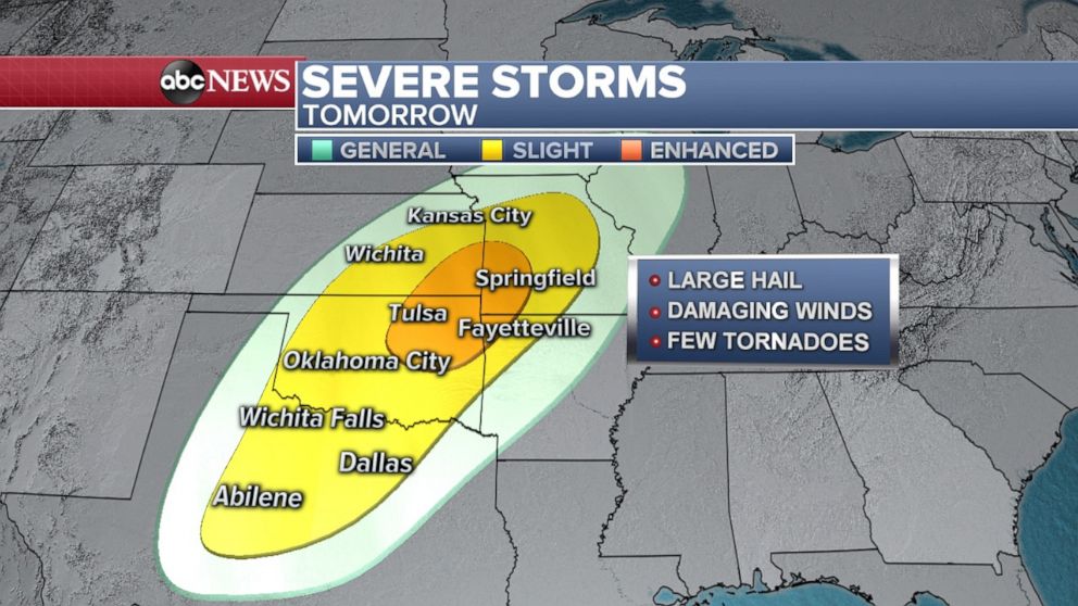 PHOTO: Severe Weather on Tuesday