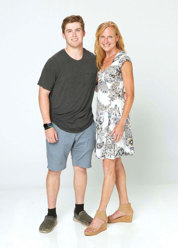 PHOTO: Danny Soulas pictured with his mother Katy Soulas in 2021.