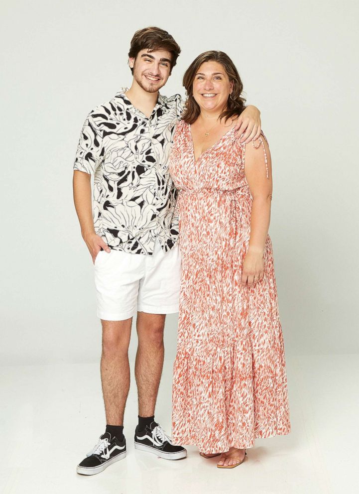 PHOTO: Chase Statkevicus pictured with his mother Kimberly Statkevicus in 2021.