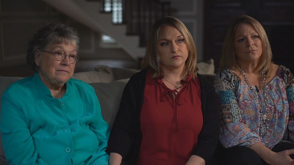 PHOTO: Carol Stites, Stacey's mother, and her sisters, Debra Oliver and Crystal Dobbs