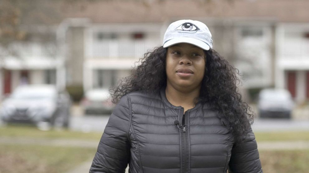 PHOTO: Samantha Vernon was evicted from her Harrisburg, Pennsylvania, home in November. She was already paying back the past-due rent when a marshal came to evict her. 